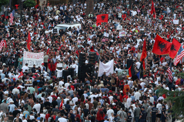 Albanians protest over Kushner-linked luxury resort
