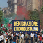 Far-right groups rally for „Remigration“ in Rome