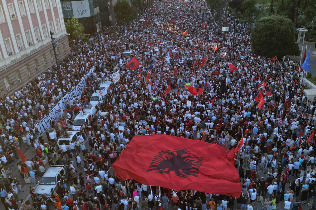 Albanians protest over Kushner-linked luxury resort