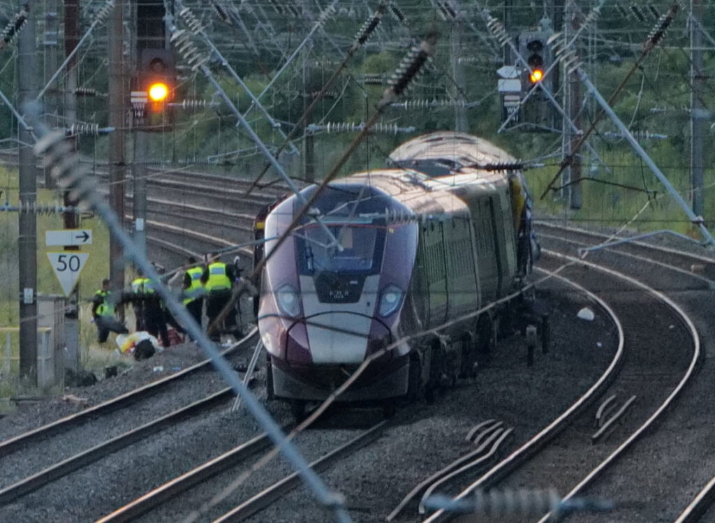 Train collision near Bedford