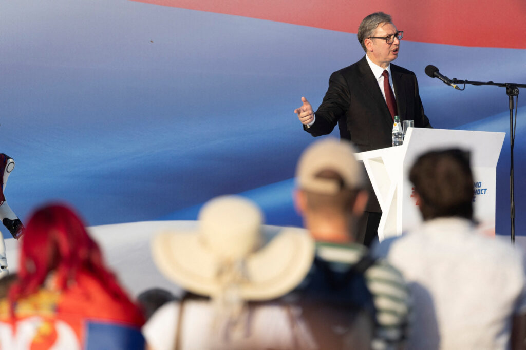 Serbia’s ruling Serbian Progressive Party (SNS) major rally in Belgrade