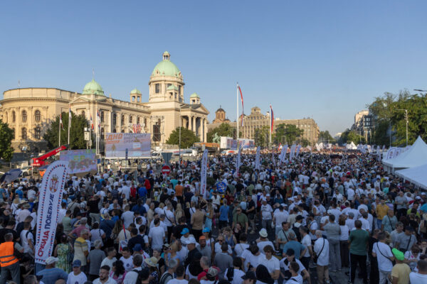 Serbia’s ruling Serbian Progressive Party (SNS) major rally in Belgrade