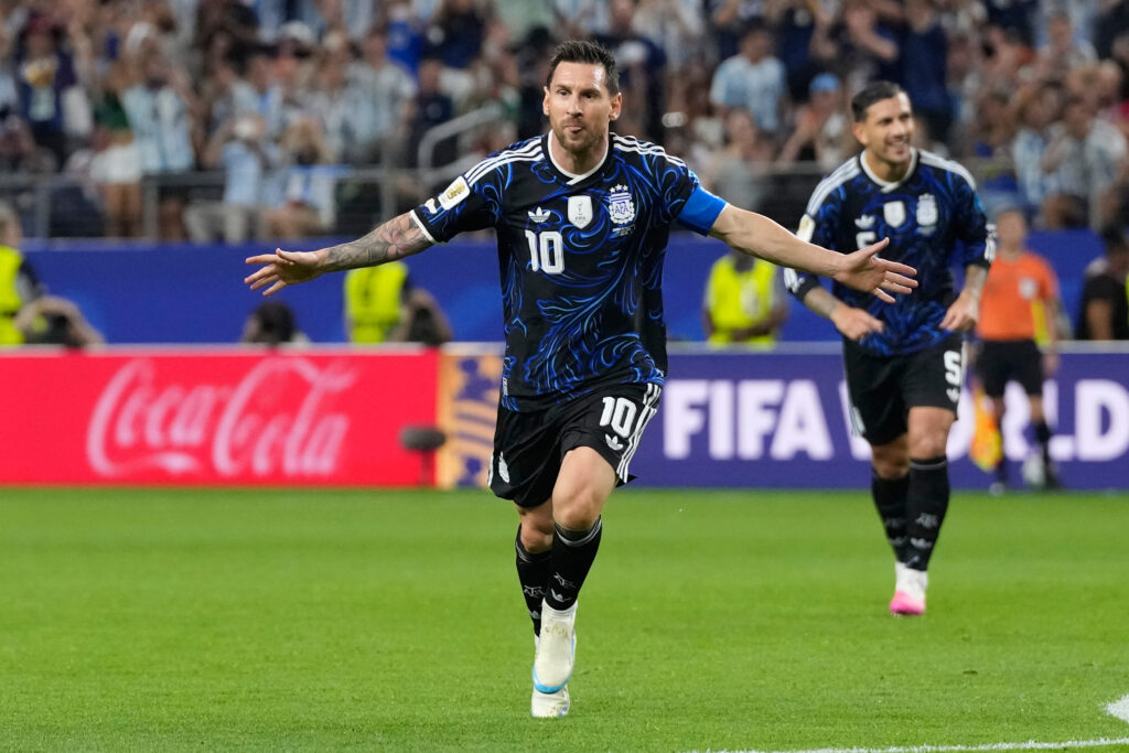 Argentina Jordan WCup Soccer