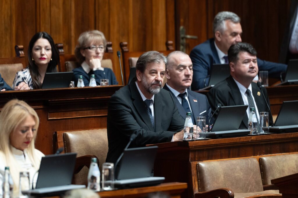 PREDSEDNIK VRHOVNOG SUDA MIROLJUB TOMIC POLOZIO ZAKLETVU