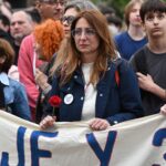 PROTEST UCENIKA, ROSITELJA I NASTAVNIKA JOVINE GIMNAZIJE U NOVOM