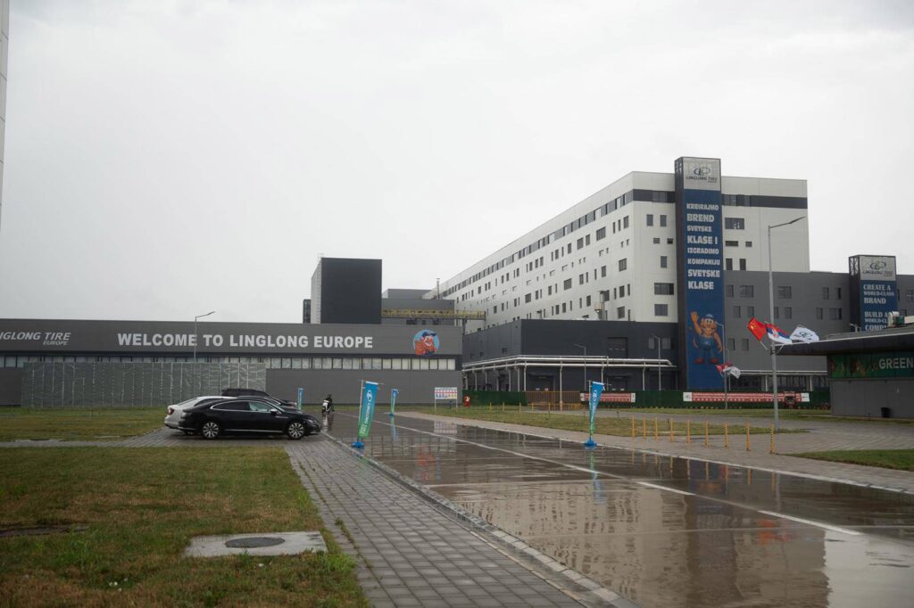 DJURO MACUT POSETIO FABRIKU „LINGLONG“ U ZRENJANINU