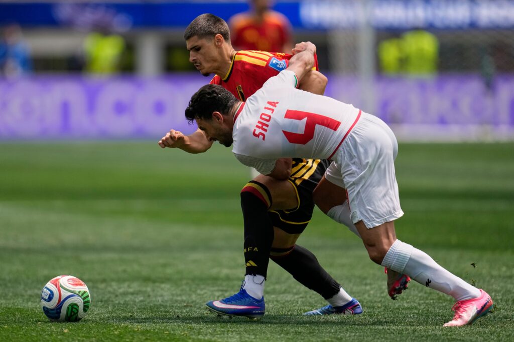 Iran Belgium WCup Soccer