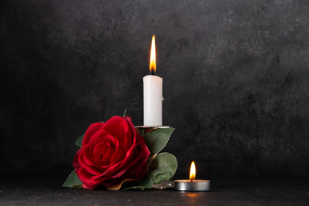 front-view-of-burning-candle-with-red-flower-on-gr-2026-03-18-11-01-39-utc