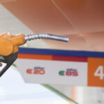Holding a fuel nozzle