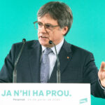 Puigdemont Press Conference in Perpignan – France