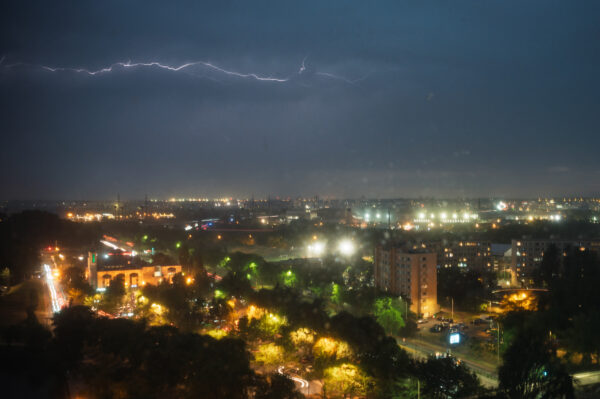 Storm Hits Paris Amidst Heatwave Alert