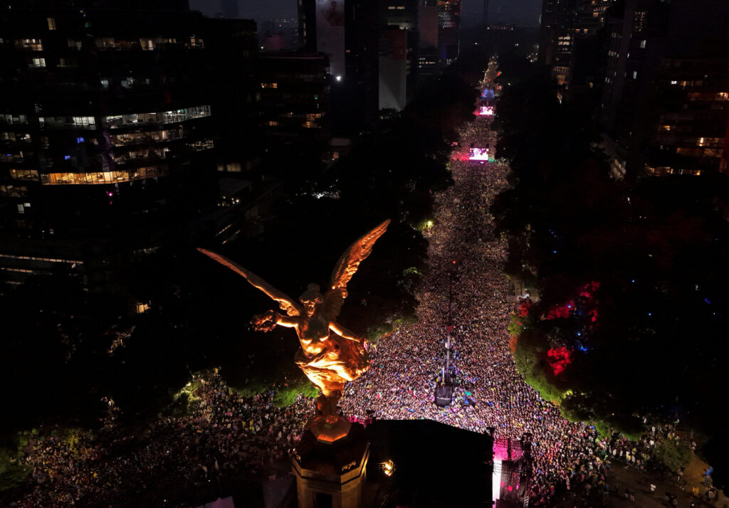 FIFA World Cup 2026 – Round of 32 – Mexico v Ecuador – Fans gather in Mexico City