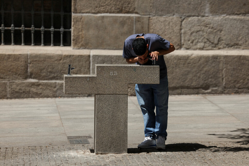 FILE PHOTO: Heatwave in Madrid