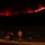 Wildfire near Calonge