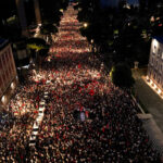 FILE PHOTO: Albanians protest over Kushner-linked luxury resort