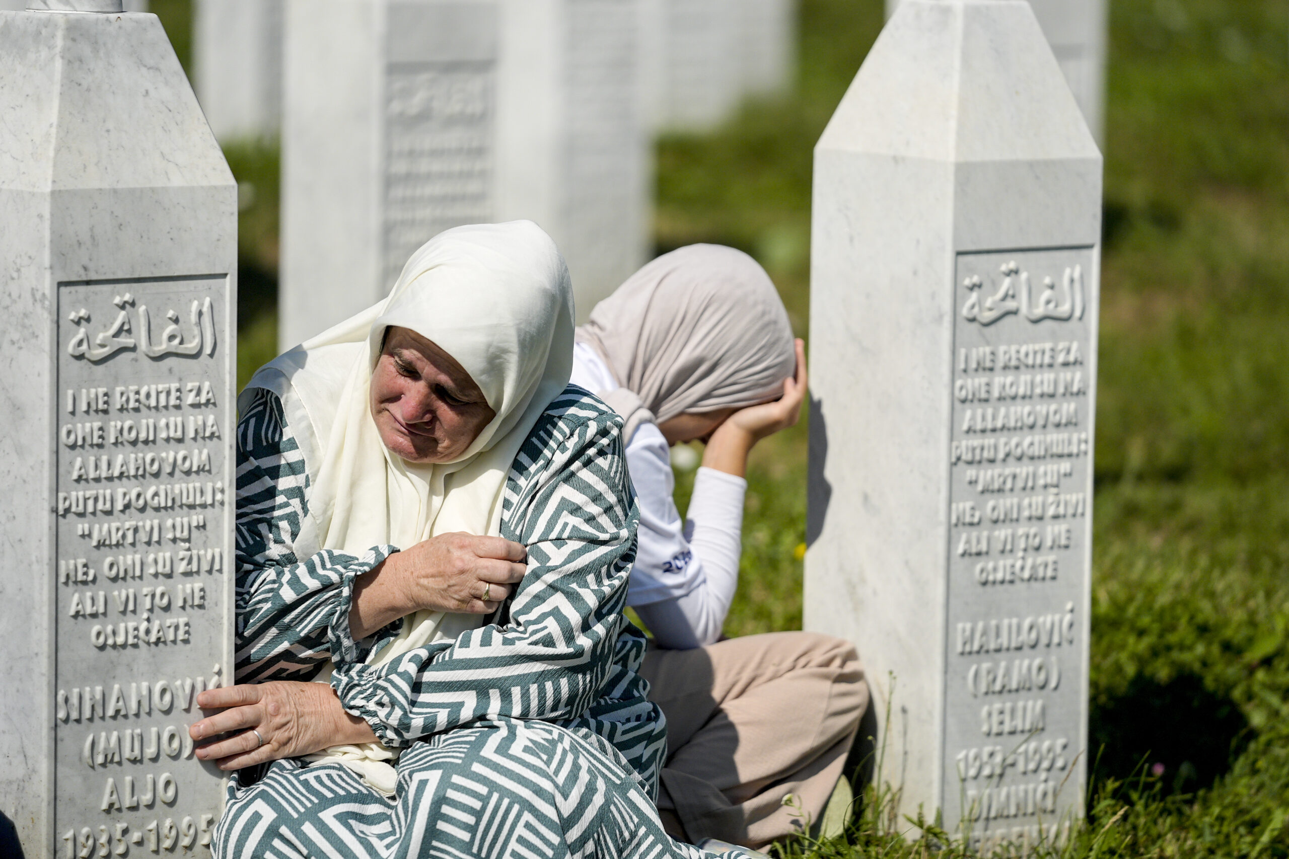 Thousands gather in Srebrenica to mark 31st anniversary of genocide as 10 more victims laid to rest
