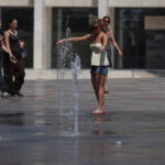 Heat wave in Tirana
