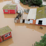 FILE PHOTO: Aftermath of heavy rainfall caused by a weather front, in La Serena