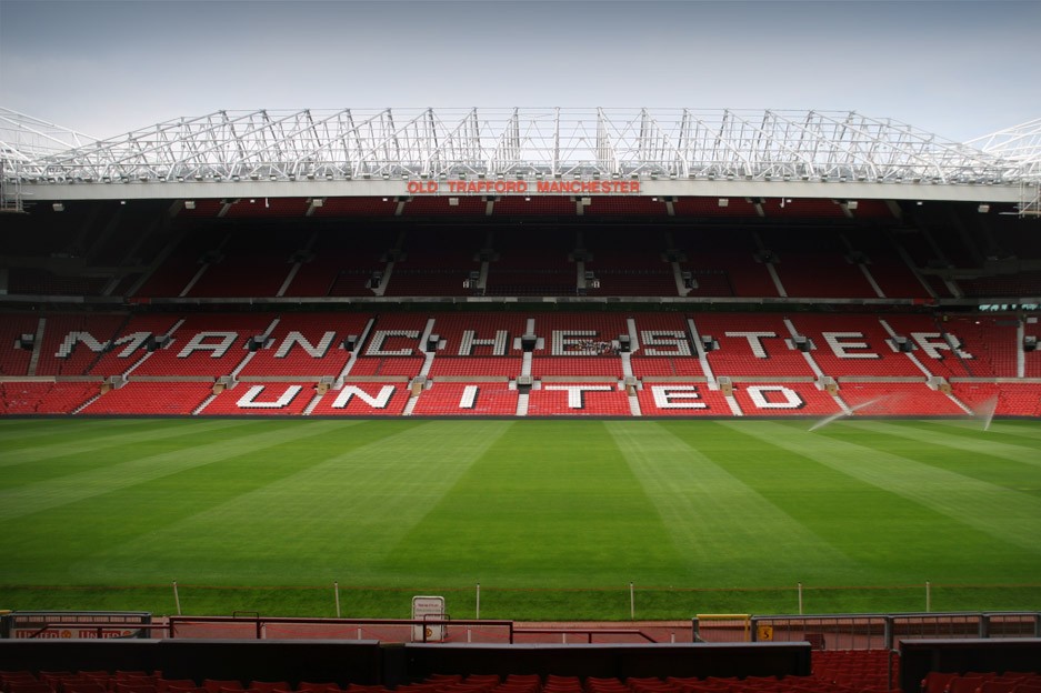 Old Trafford Stadium, inside