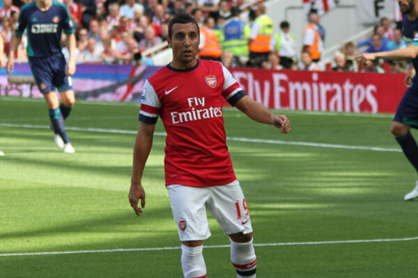 Santi_Cazorla,_Arsenal_vs_Sunderland_2012
