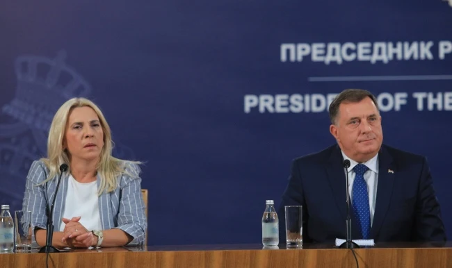 Željka Cvijanović Milorad Dodik