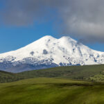 Elbrus Region. Mount Elbrus is visible in the background.