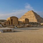 View of the ancient temples in Luxor, Egypt