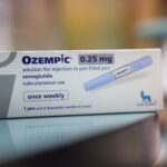 FILE PHOTO: A box of Ozempic made by Novo Nordisk is seen at a pharmacy in London