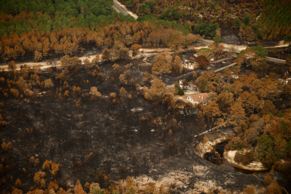 Wildfires in France