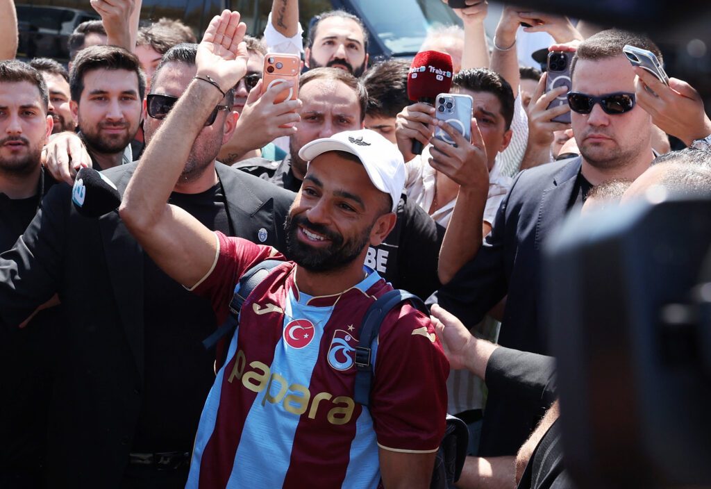 Mohamed Salah arrives in Turkey, expected to sign with Trabzonspor