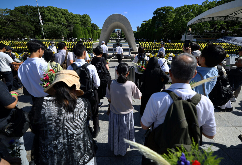 81st anniversary of the atomic bombing, in Hiroshima