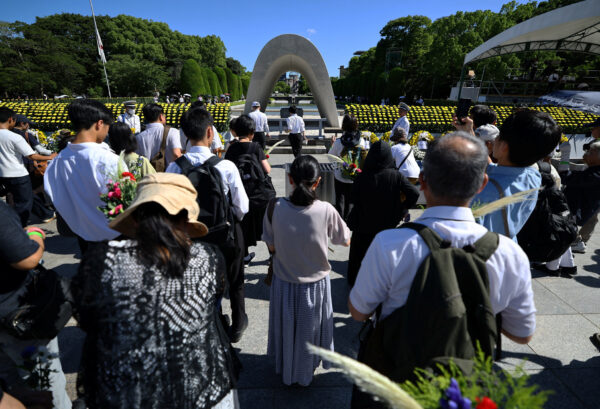 81st anniversary of the atomic bombing, in Hiroshima