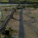 Italy’s Po River’s water level runs low amid high drought severity