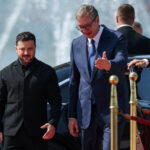 Ukrainian President Volodymyr Zelenskiy visits Serbia