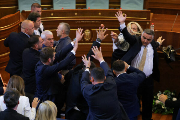 Kosovar parliament holds plenary session to elect new speaker, in Pristina
