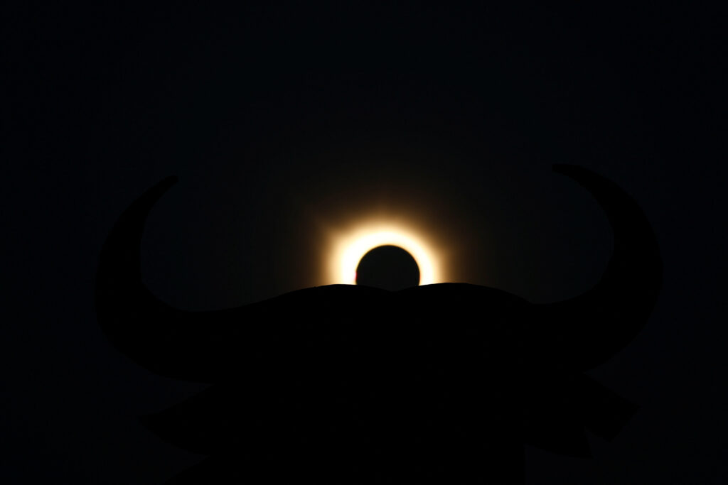 Solar eclipse in Spain