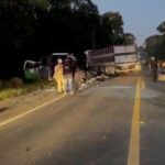 Aftermath of deadly collision in Brazil