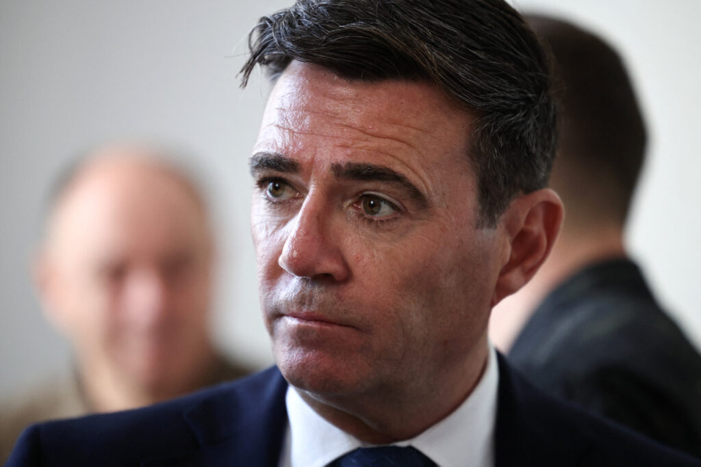 British PM Burnham visits Ukraine as the country marks the 35th anniversary of its independence
