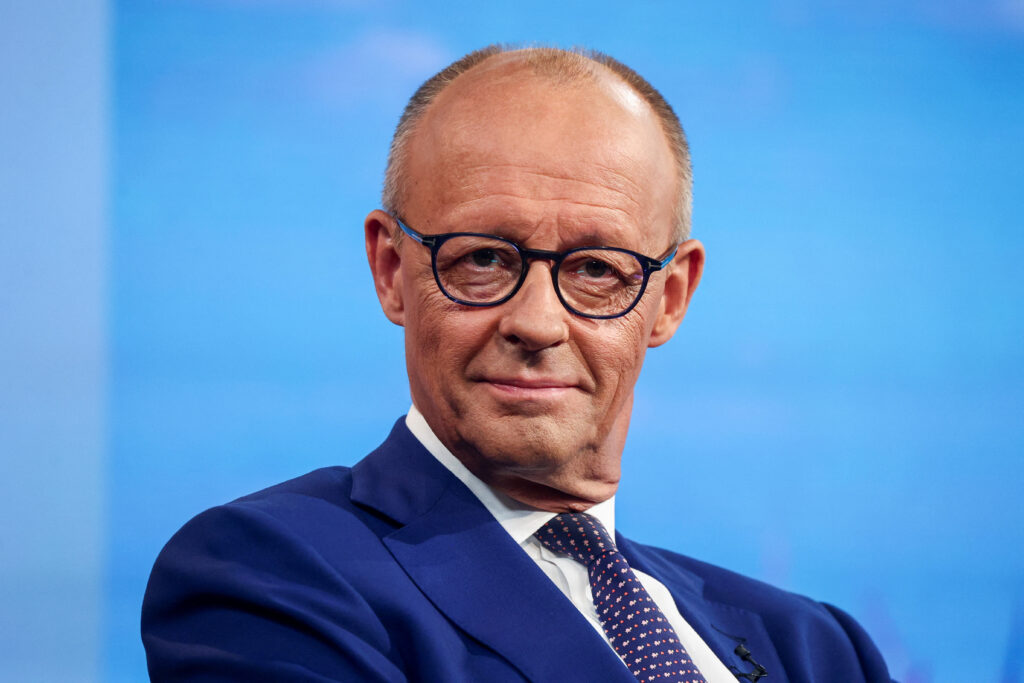 German Chancellor Merz’s „summer interview“ with public broadcaster ARD in Berlin