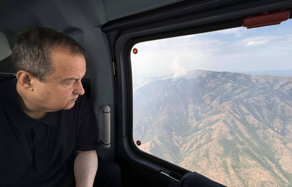 DACIC OBISAO POZARISTE NA PLANINI STOLOVI