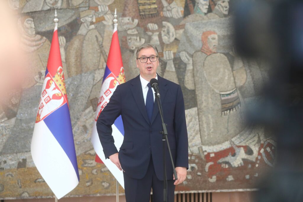 ALEKSANDAR VUCIC SA UCESNICIMA KAMPA „SRBIJA TE ZOVE 2026“