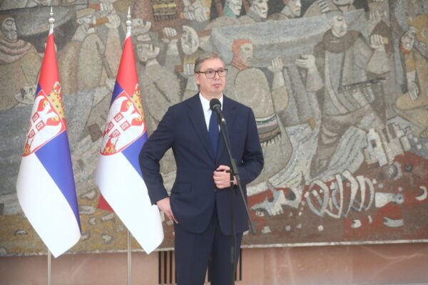 ALEKSANDAR VUCIC SA UCESNICIMA KAMPA „SRBIJA TE ZOVE 2026“