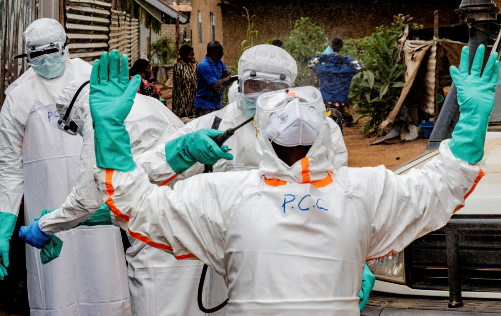 FILE PHOTO: Congo’s Ebola surveillance teams