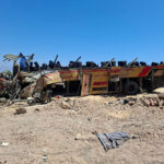 Deadly bus accident on Dahab-Nuweiba road in South Sinai