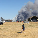 Greek F-4 crashes during an air show near Athens