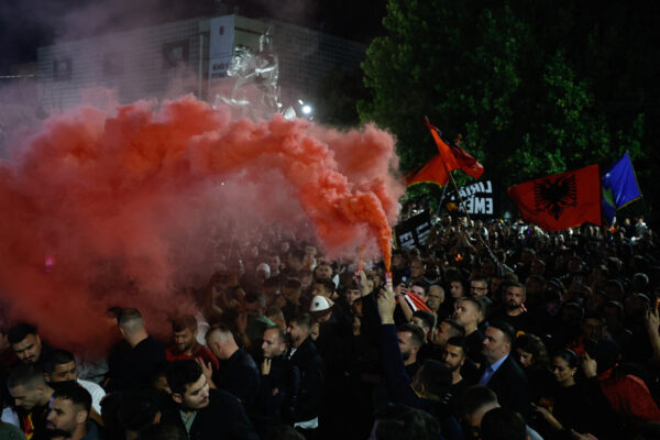 Kosovars protest after Hague court verdict