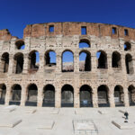 FILE PHOTO: The restored southern ambulatory areas of the Colosseum, in Rome