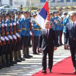 ALEKSANDAR VUCIC – SAVKAT MIRZIJOJEV – SVECANI DOCEK